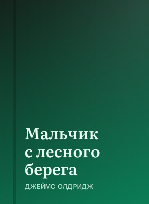 Мальчик с лесного берега