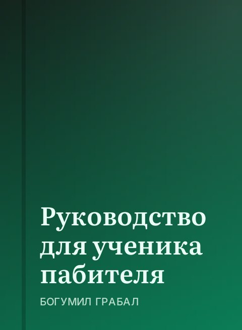Руководство для ученика пабителя
